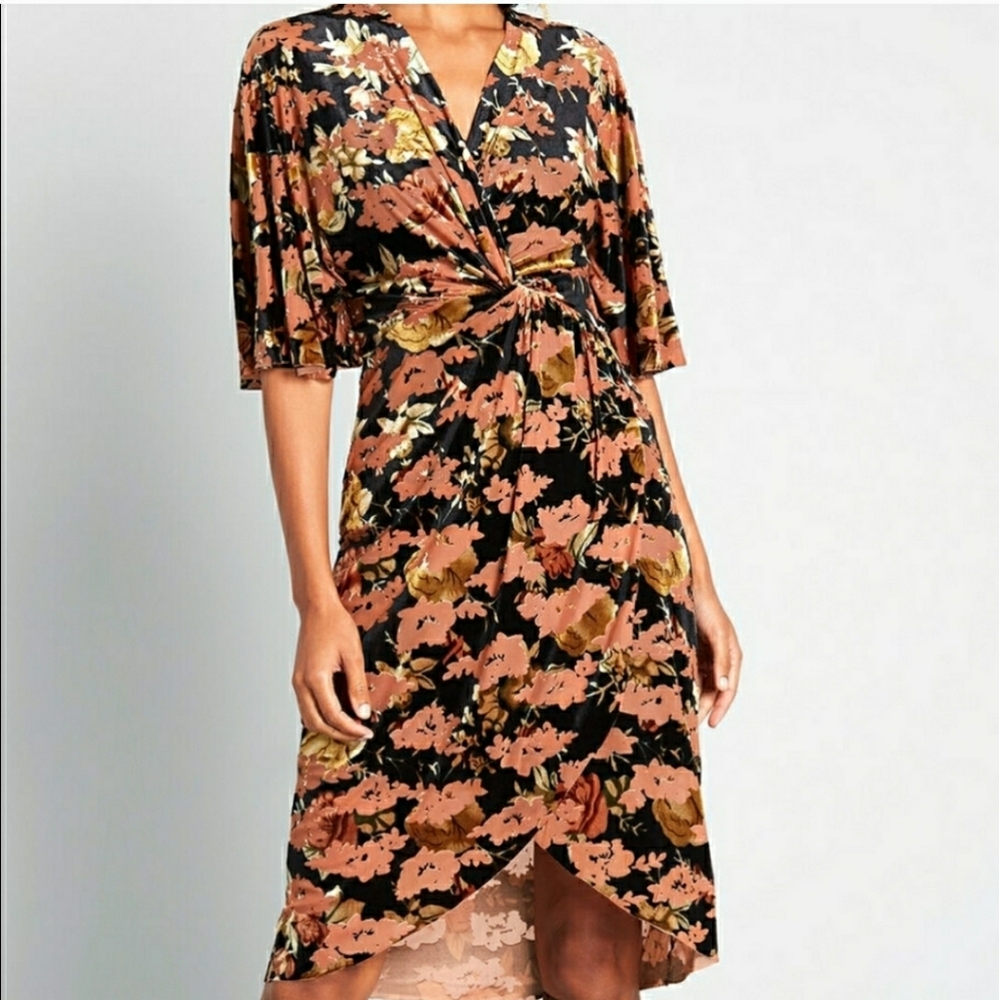 Modcloth velvet dress